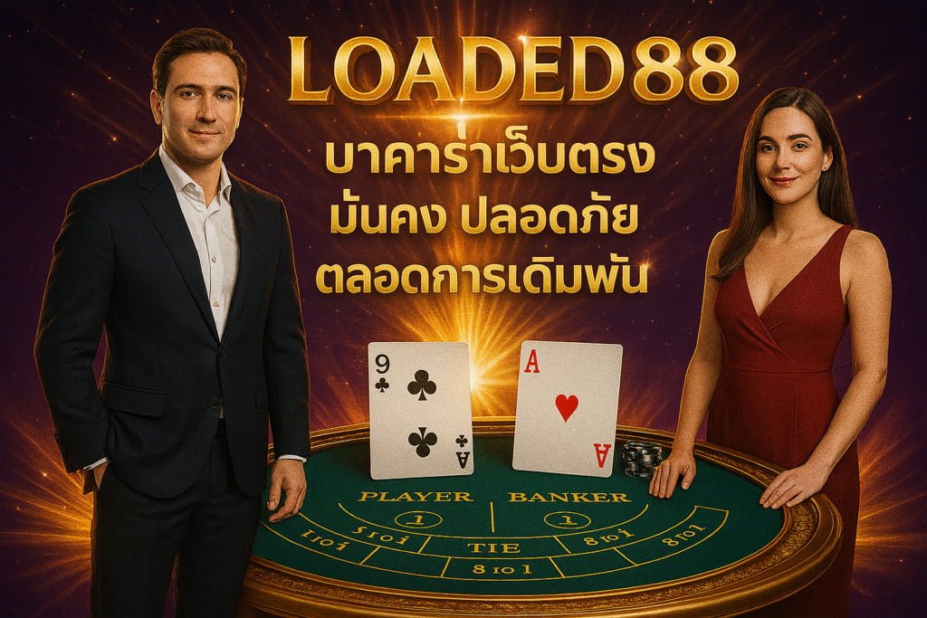 LOADED88 บาคาร่าเว็บตรง มั่นคง ปลอดภัยตลอดการเดิมพัน